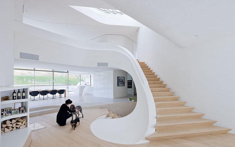 interior and staircase