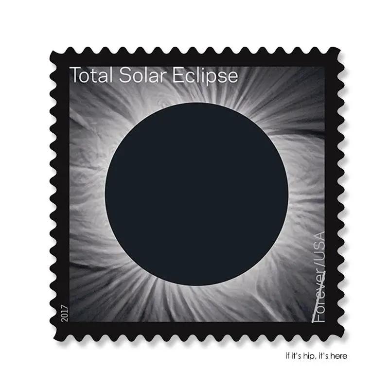 solar eclipse postage stamps