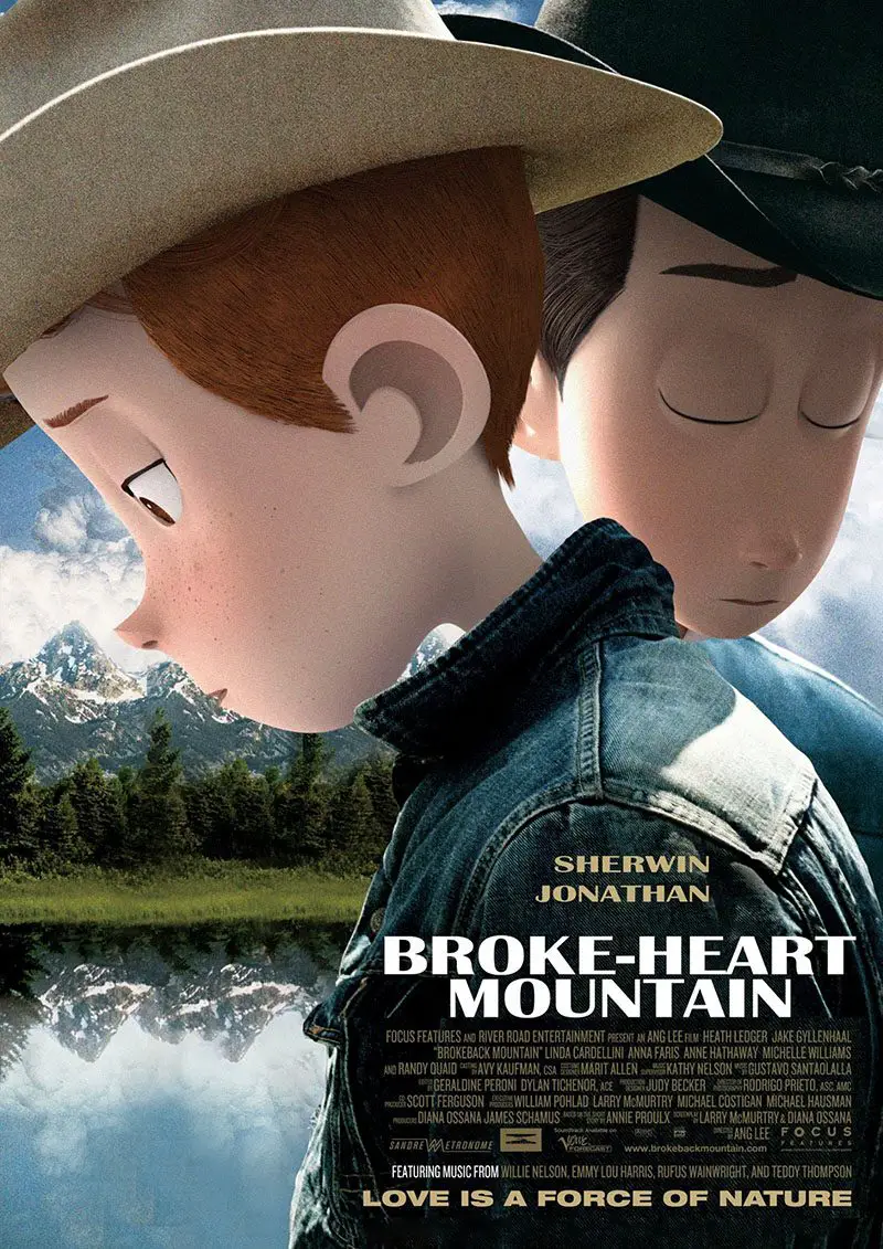 brokeback Mountain Parody Poster