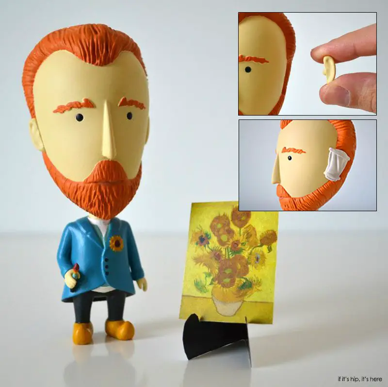 van gogh mini figurine