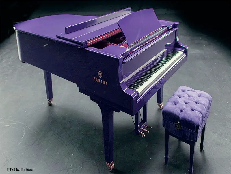 The custom Yamaha Piano created for Prince
