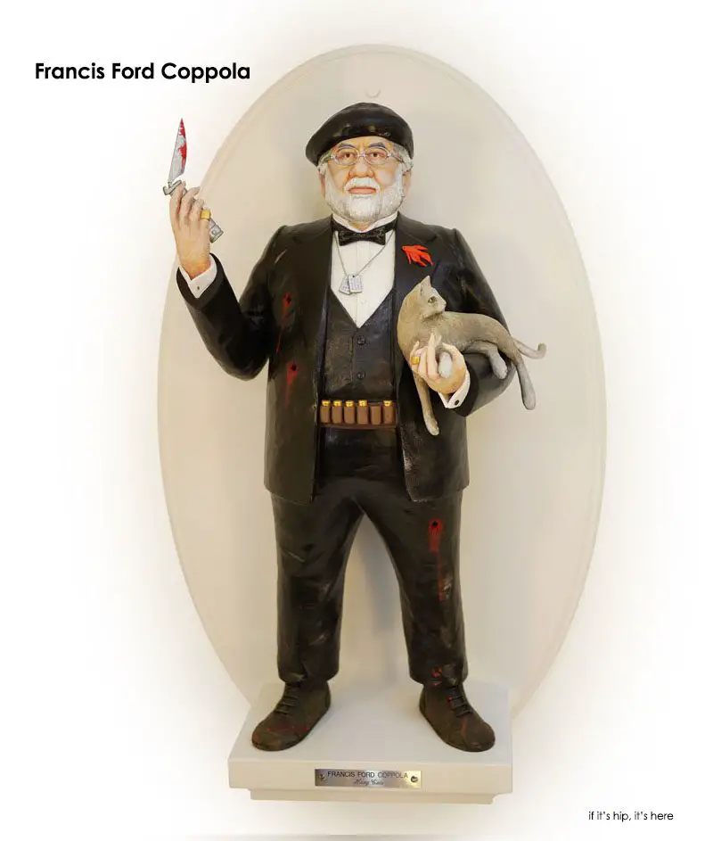 Francis ford coppola resin figurine