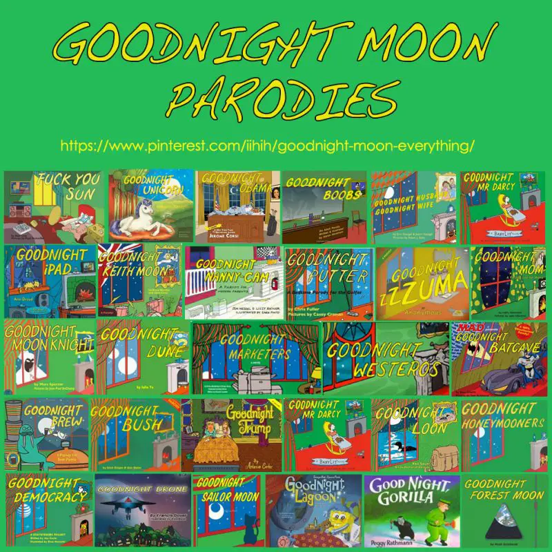 goodnight moon parodies