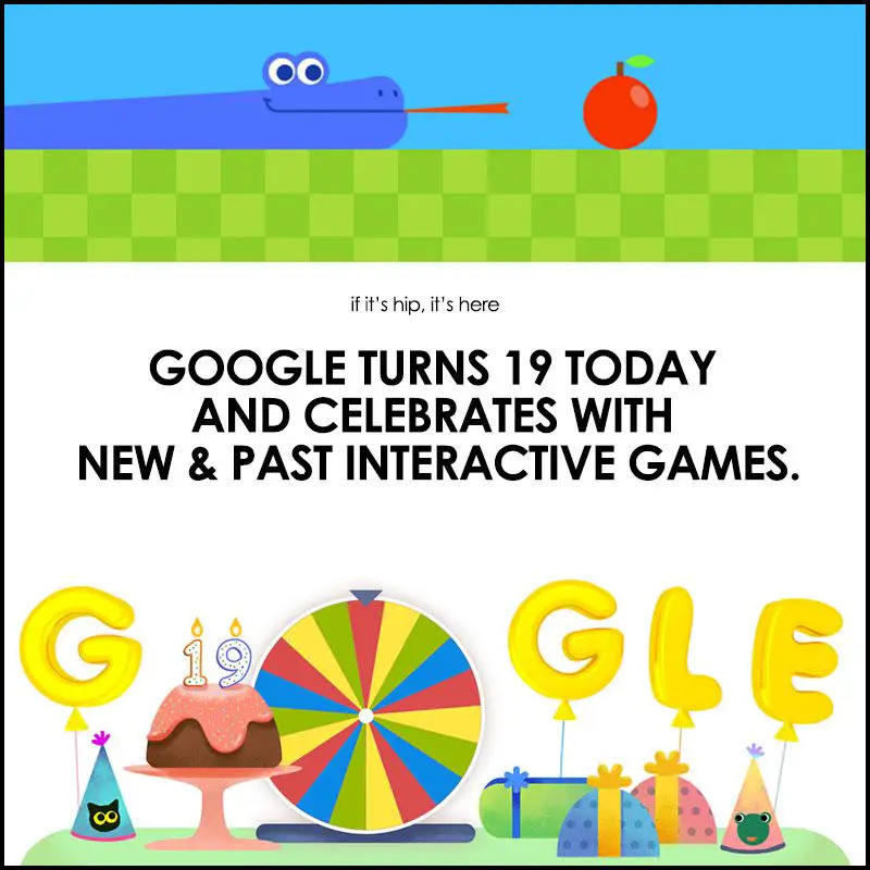 Google turns 19