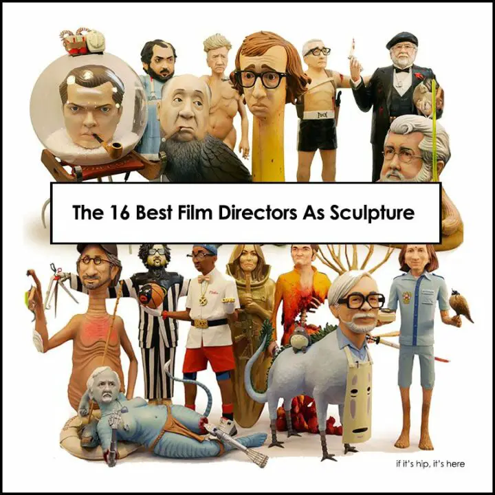 Mini Sculptures of 16 Great Film Directors: King Cuts