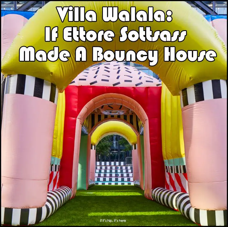 villa walala memphis style bouncy house