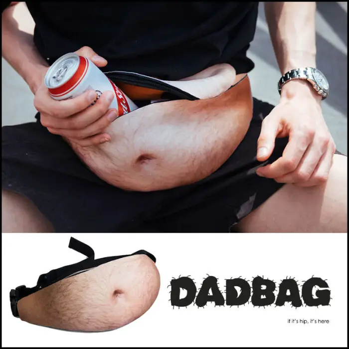 Read more about the article Dadbag Fanny Pack Let’s You Strap On A Beer Belly