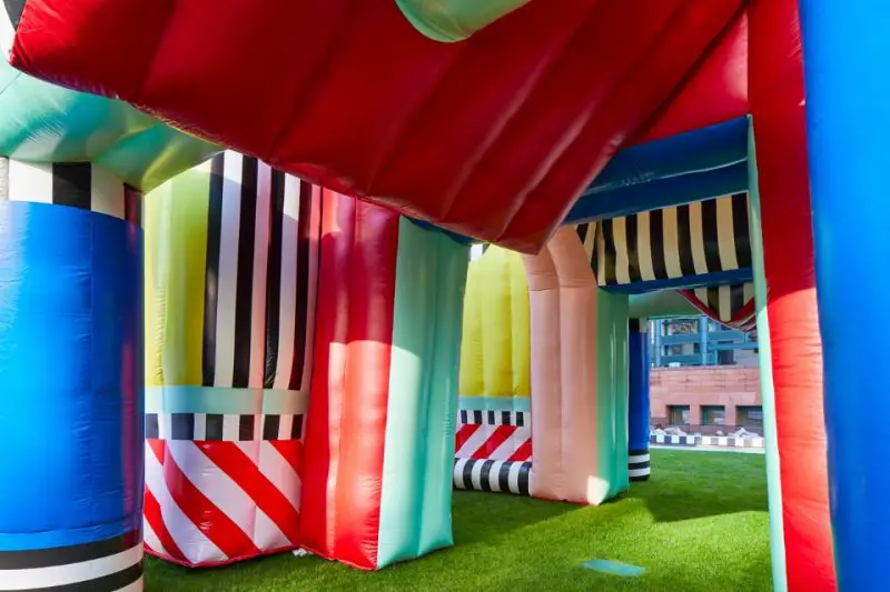 inflatable art installation