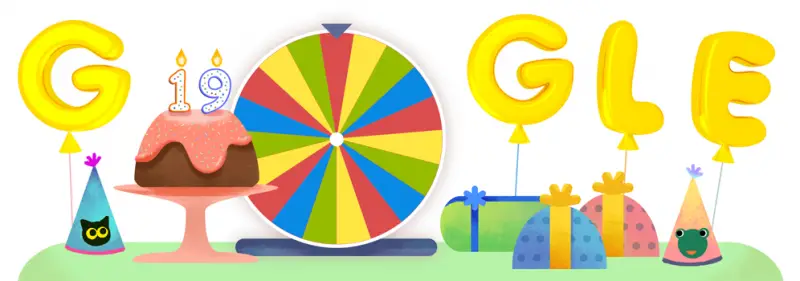 google's 19th birthday