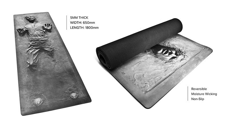 onnit star wars han solo yoga mat