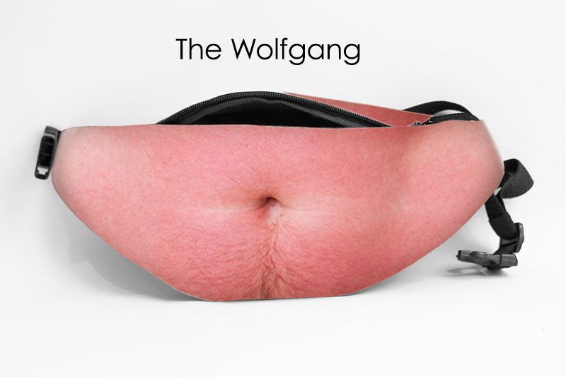 sunburned belly dadbag fanny pack