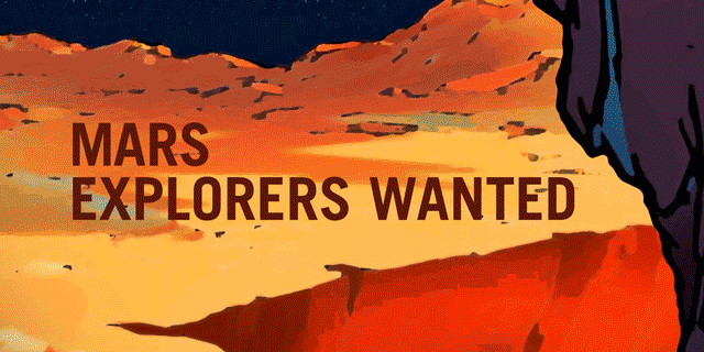 NASA Mars Recruitment Posters