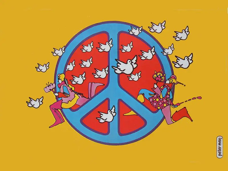 peter max peace 1970