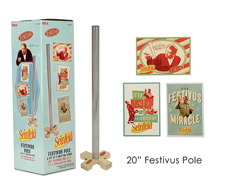 20" tall Festivus pole