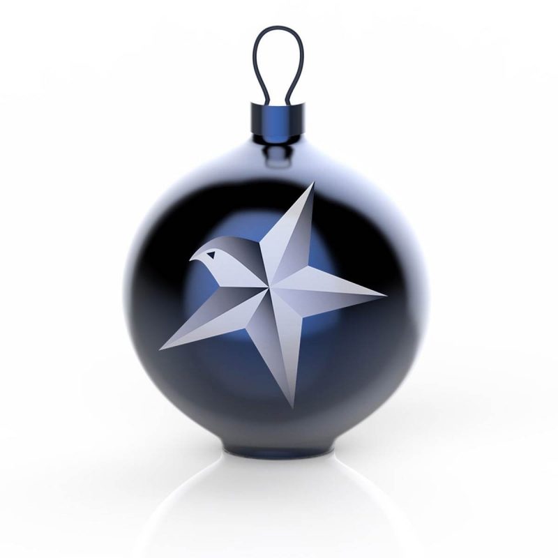 alessi blue christmas