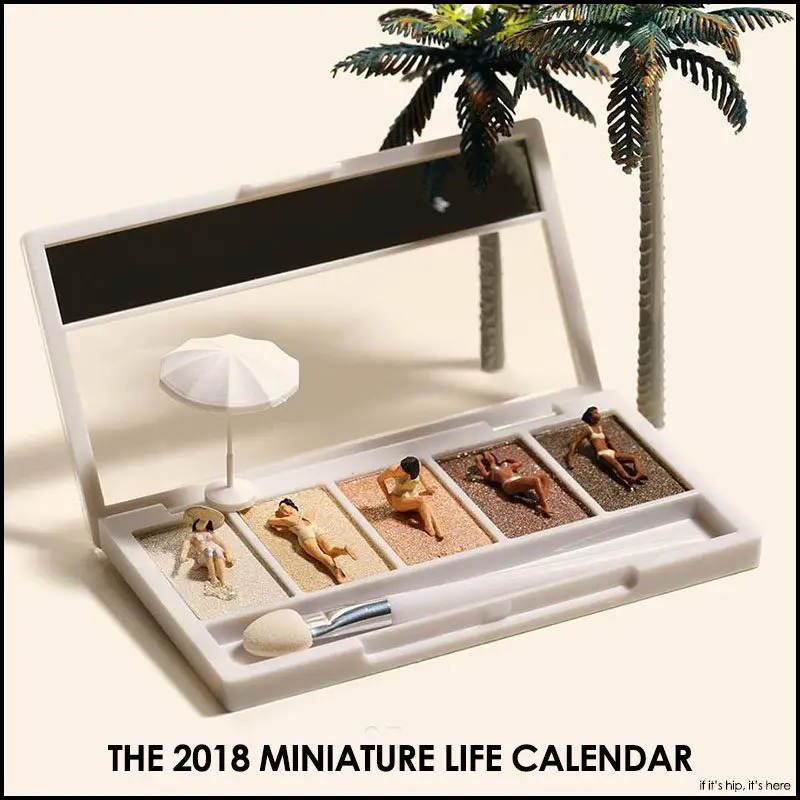 Tanaka Tatsuya Miniature Life Calendar 2018