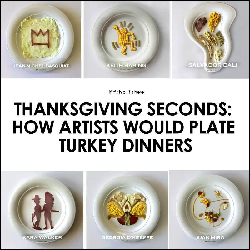 How Artists Plate Thanksgiving