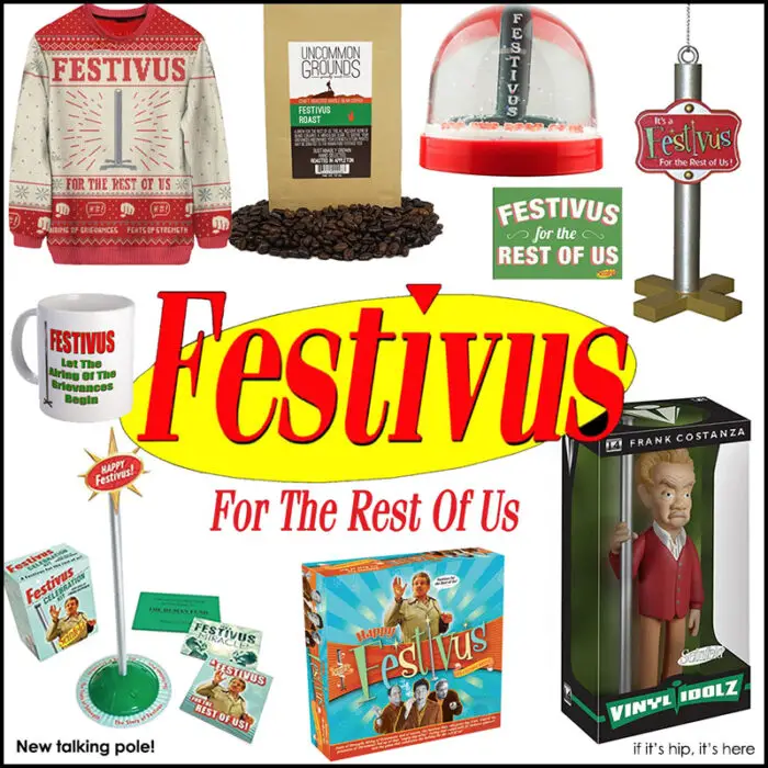 Read more about the article The Story of Seinfeld’s Festivus and 20+ Festivus-Related Products.