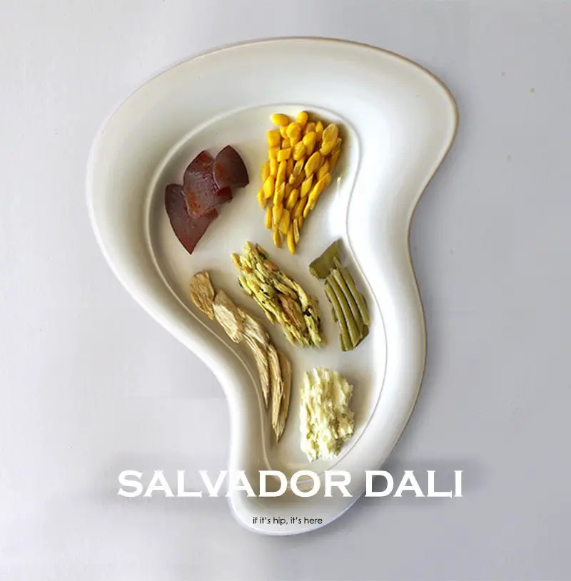 salvador dali thanksgiving dinner plate