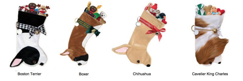 dog breed stockings