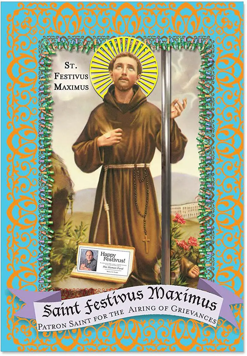 Saint Festivus Greeting Cards