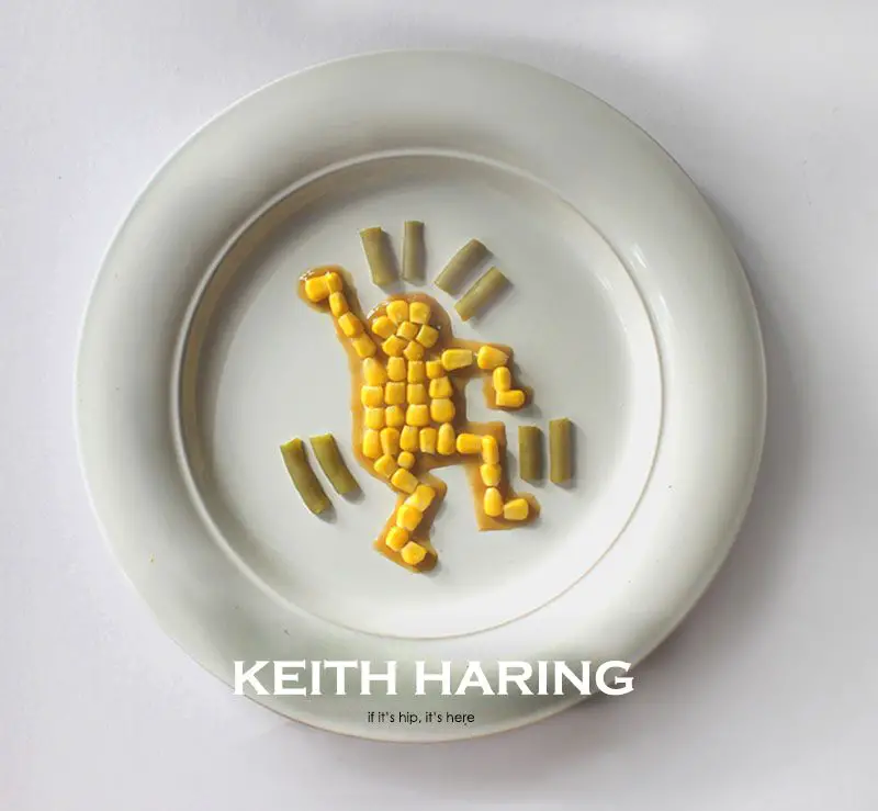 keith haring Plate Turkey Dinners