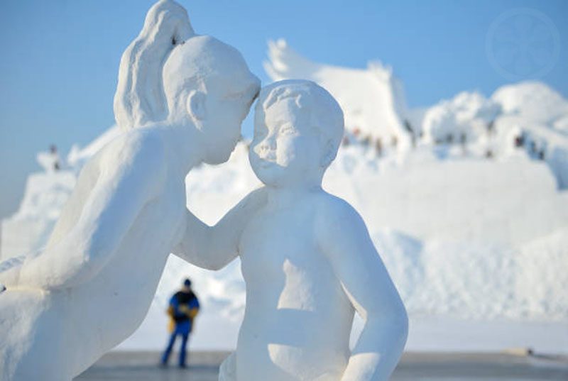 Harbin Ice Festival Snow Sculptures