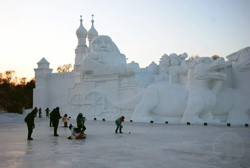 harbin ice festival photos