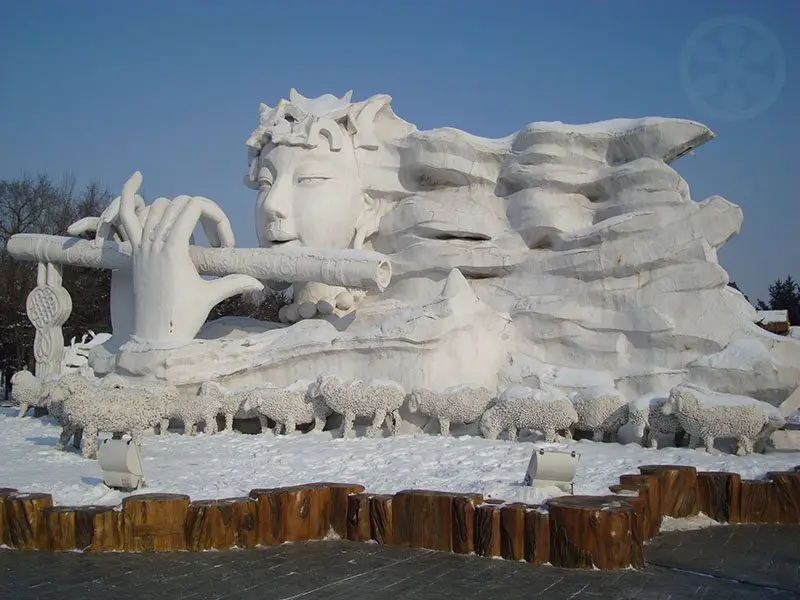 harbin snow sculptures