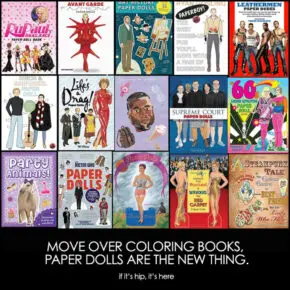 Move Over Coloring Books, Paper Dolls for Adults Is The New Thing.