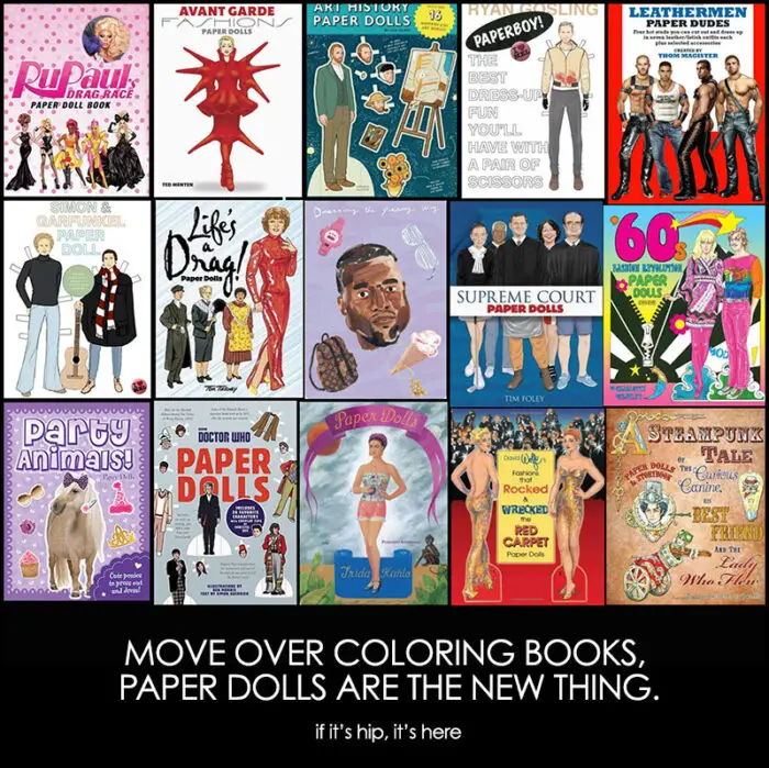 Read more about the article Move Over Coloring Books, Paper Dolls for Adults Is The New Thing.