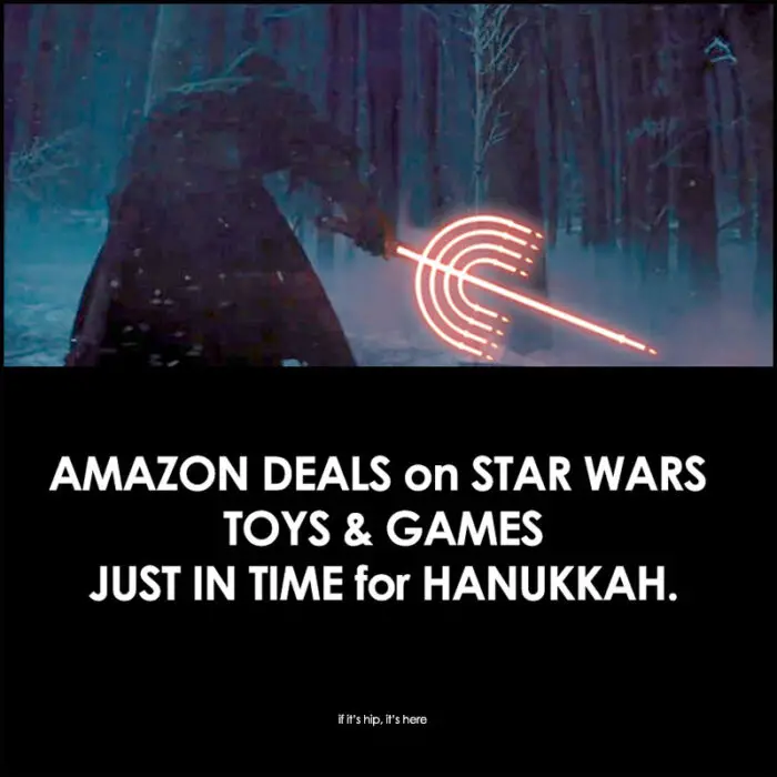 Read more about the article Amazon Deals on Star Wars Toys & Games (in time for Hanukkah!)