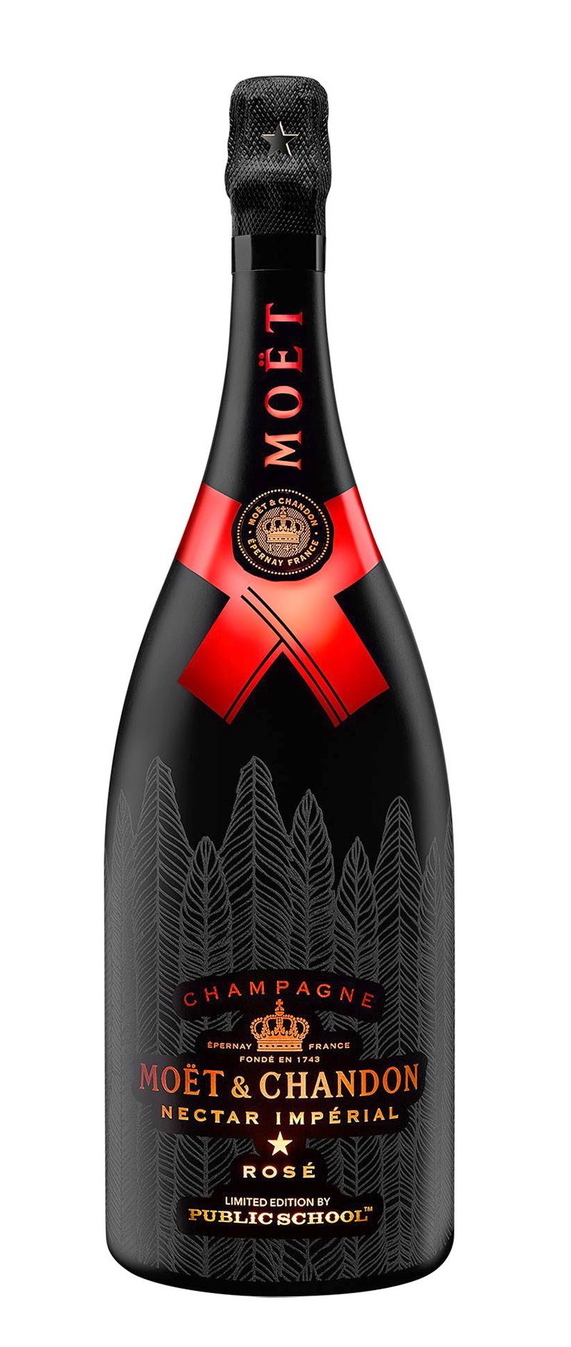 Moet & Chandon Nectar Imperial limited edition by Public School