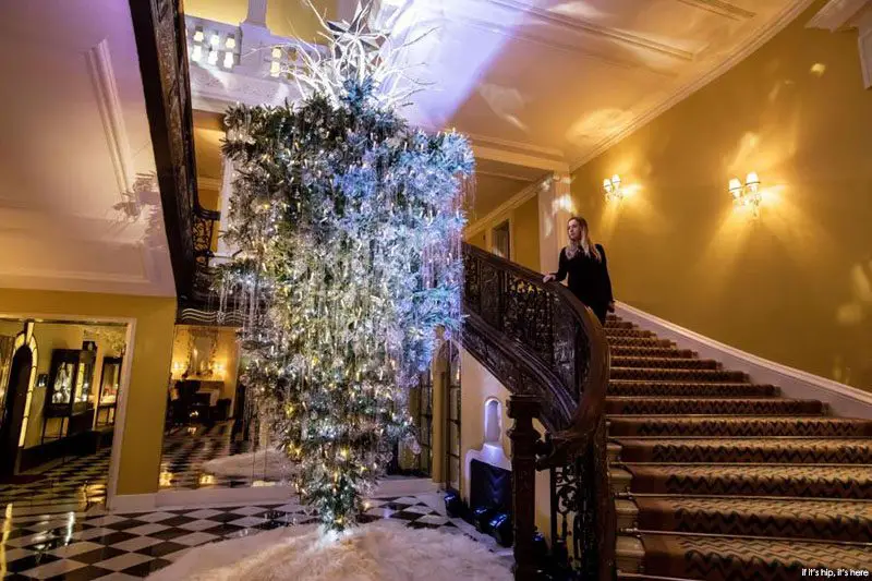 annual claridge christmas tree