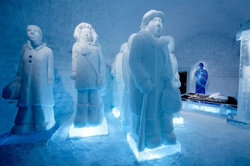 snow sculptures