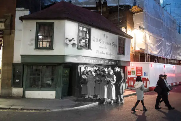 christmas in london then and now