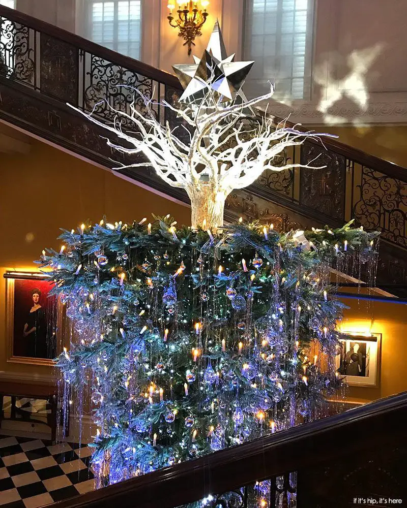 claridge's christmas trees