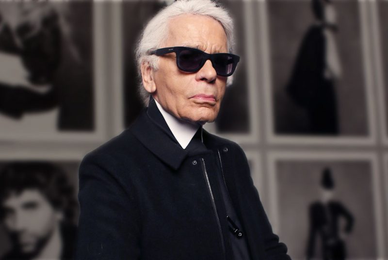 Fashion legend and icon Karl Lagerfeld