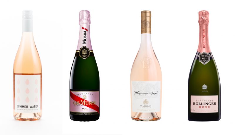 Rosé champagnes