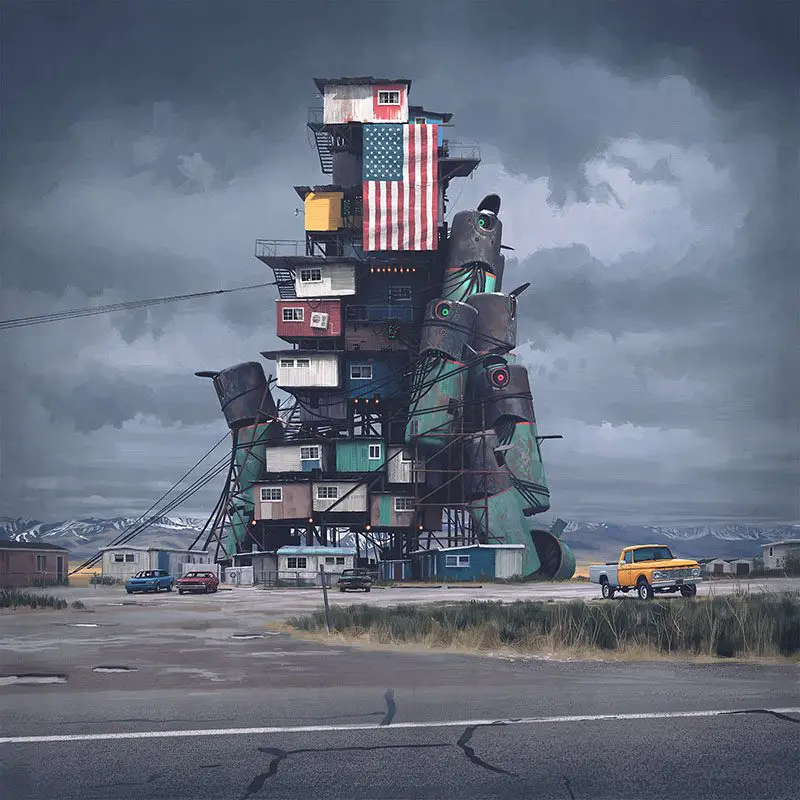the electric state movie art