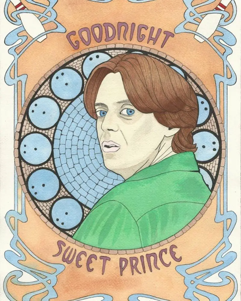 Big Lebowski art Donny Goodnight Sweet prince