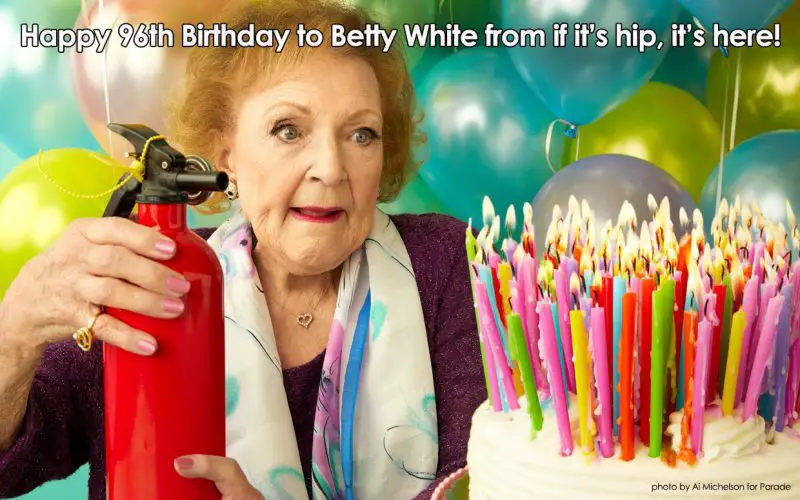 Betty White turns 96