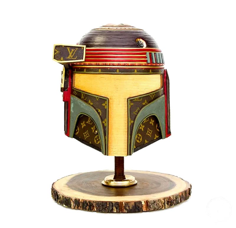 LV star wars upcycled helmet