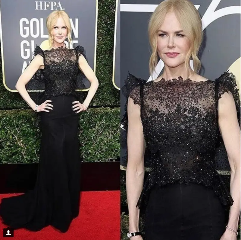 Nicole Kidman golden globes