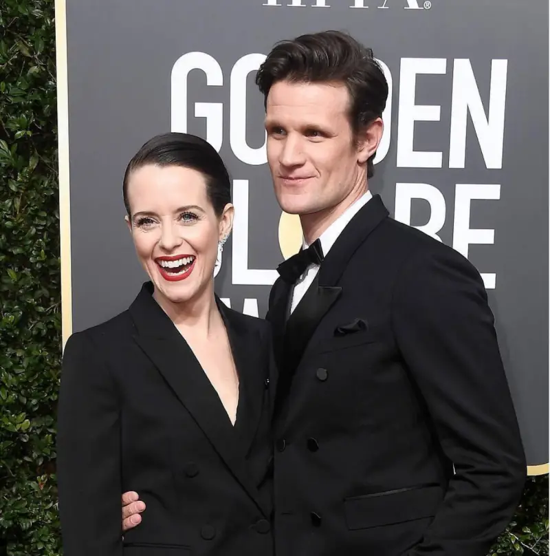 Claire Foy and Matthew Smith