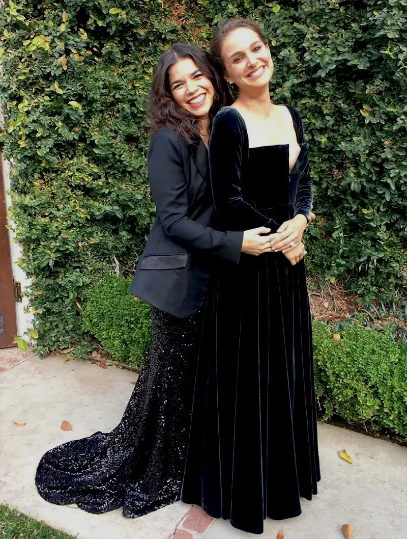 America Ferrera and Natalie Portman