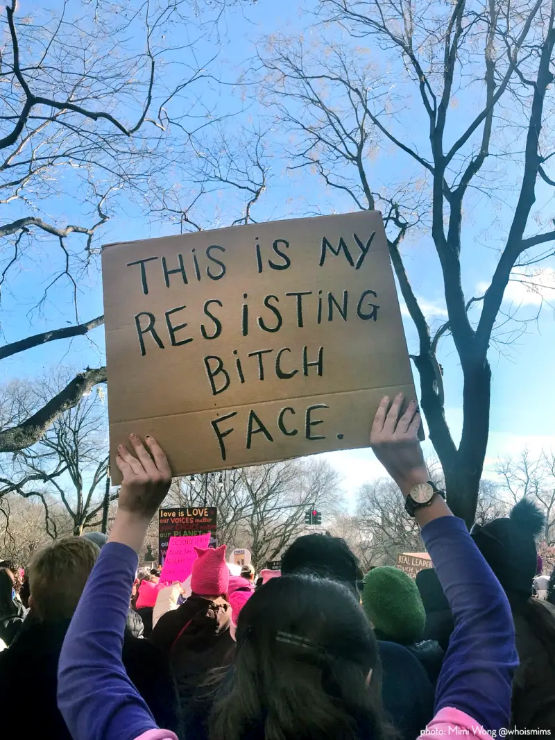 2018 Women's March photos