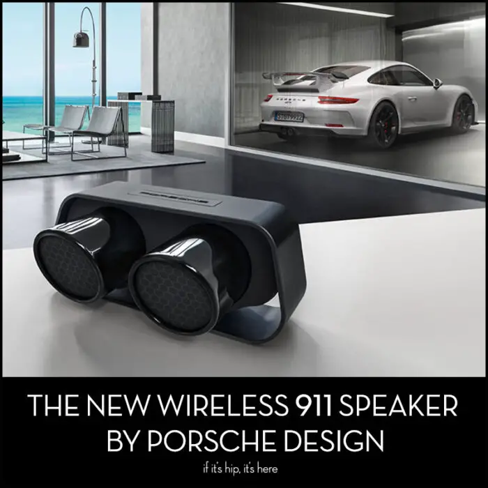 Read more about the article Original Porsche 911 GT3 Tailpipe Trim Turned Into Wireless Speaker