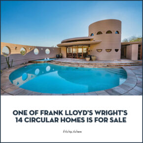 One of Frank Lloyd’s Wright’s 14 Circular Homes Hits The Market