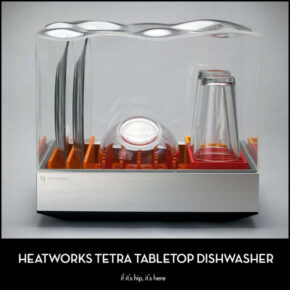 Tetra, The Tabletop Dishwasher That Requires No Plumbing.
